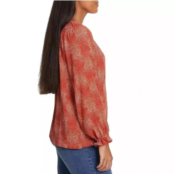 Jessica Simpson ladies v-neck blouse XL - Picture 2 of 7